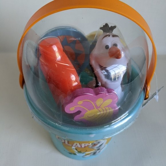 Disney's Frozen Olaf Bath Bucket Snowman Water Tub Time NIP NEW IN PACKAGE - Picture 2 of 6